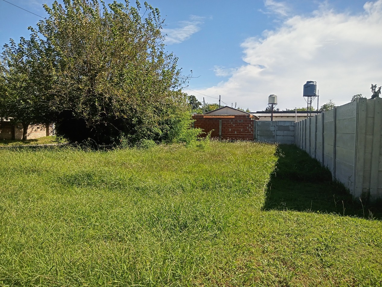 Lote 195 mts Manzanares, sobre asfalto.