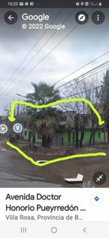 TERRENO CON MEJORAS SOBRE RUTA 25 A ESCOBAR